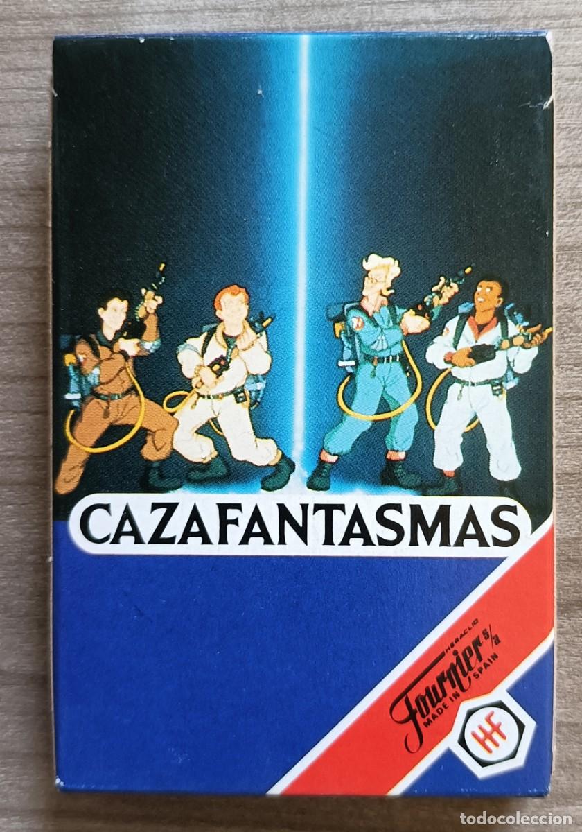 Barajas de cartas: (1) Juego cartas, naipes, baraja infantil Fournier, Cazafantasmas, nueva desprecintada