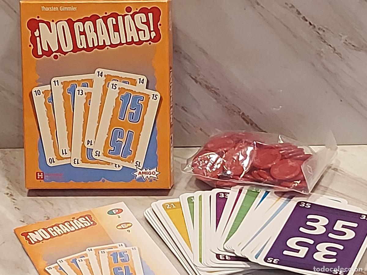 Barajas de cartas: &iexcl;NO GRACIAS! | THORSTEN GIMMLER | MORAPIAF AMIGO | JUEGO DE CARTAS | NUEVO