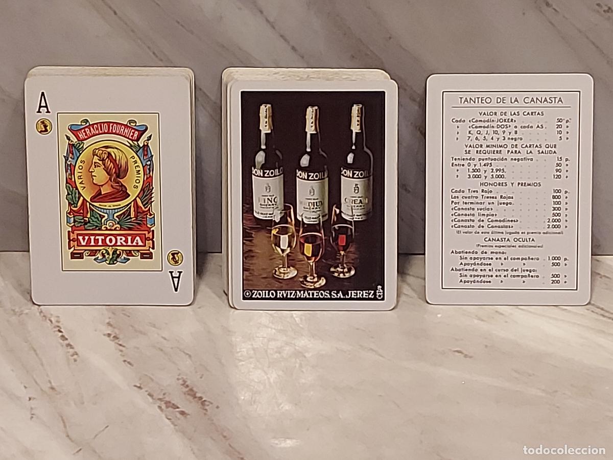 Barajas de cartas: BARAJA FOURNIER | DON ZOILO RUIZ-MATEOS JEREZ | PUBLICITARIA | 54 CARTAS