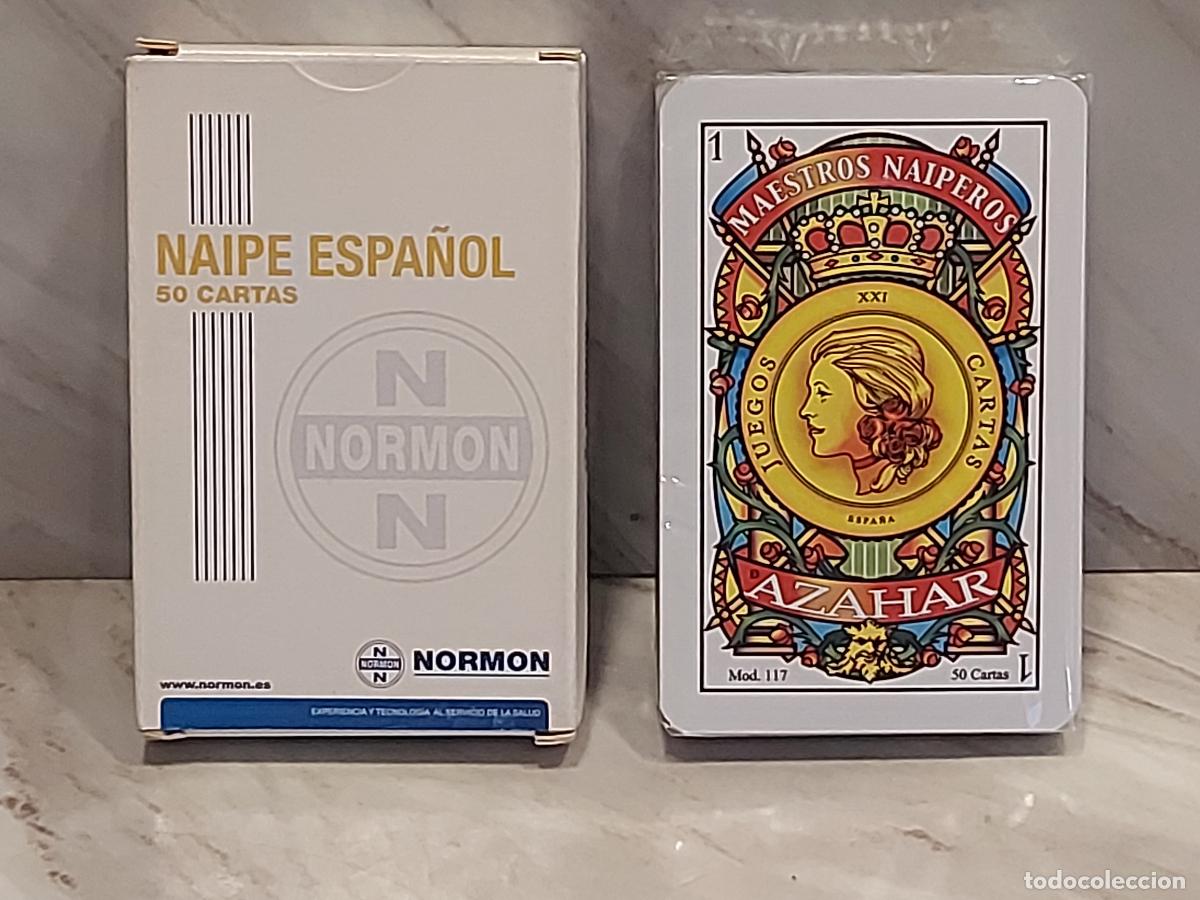 Barajas de cartas: BARAJA NORMON VALSART&Aacute;N | MAESTROS NAIPEROS AZAHAR 117 | 50 CARTAS | PRECINTADA