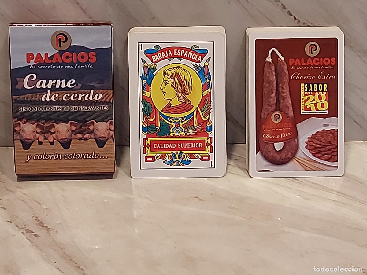 Barajas de cartas: BARAJA PALACIOS | CHORIZO EXTRA | PUBLICITARIA | 50 CARTAS | NUEVA