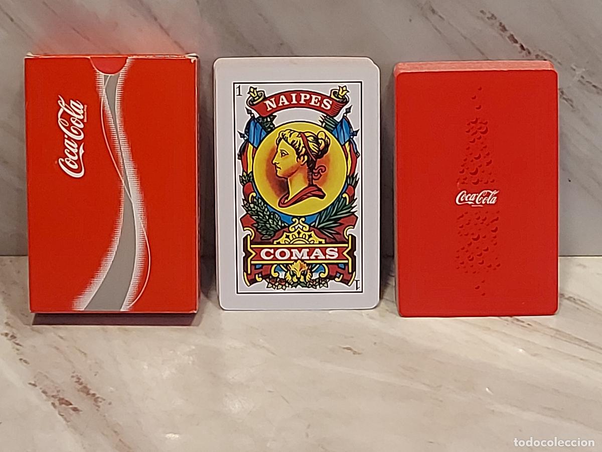 Barajas de cartas: BARAJA COCA-COLA | NAIPES COMAS | ESPA&Ntilde;OLA | 50 CARTAS | COMO NUEVA