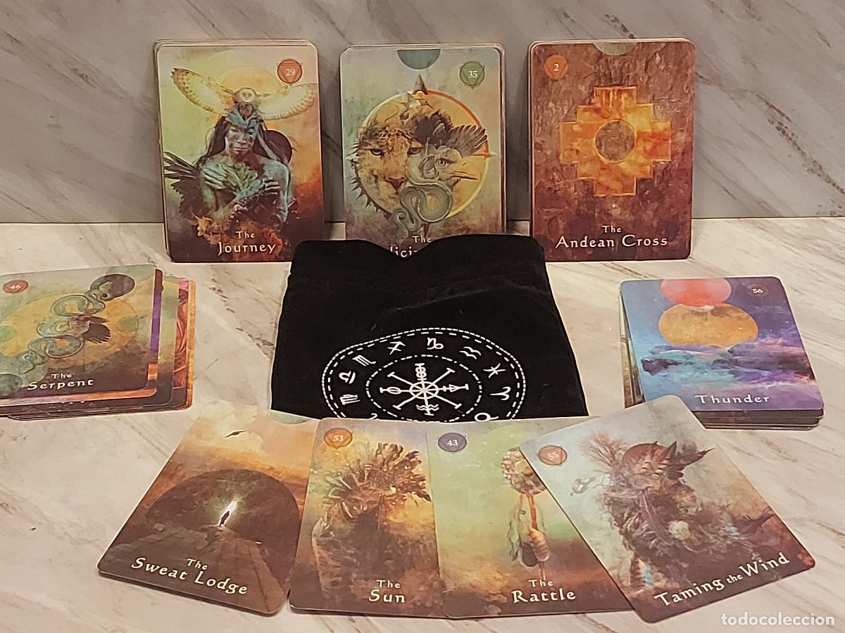 Barajas de cartas: MYSTICAL SHAMAN ORACLE | 64 CARTAS | VILLOLDO BARON-REID LOBOS | SIN CAJA