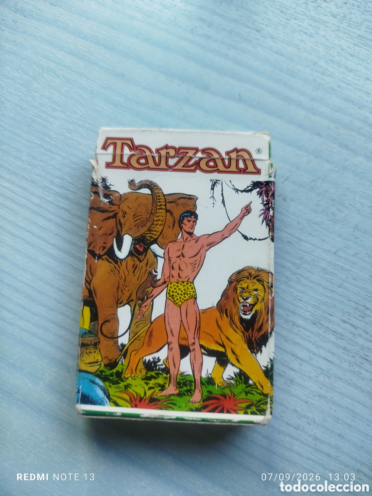 Barajas de cartas: Baraja fournier tarzan. 1979