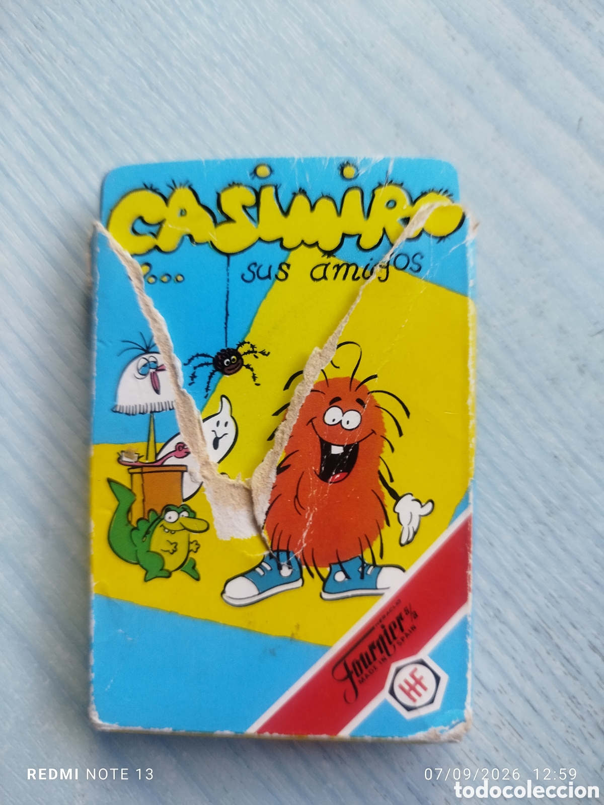 Barajas de cartas: Baraja fournier Casimiro 1983