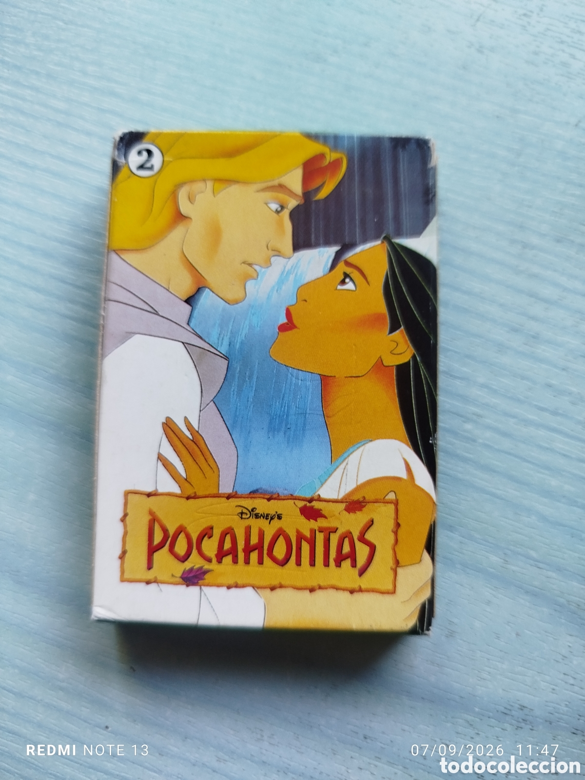 Barajas de cartas: Baraja fournier pocahontas2 ...1995