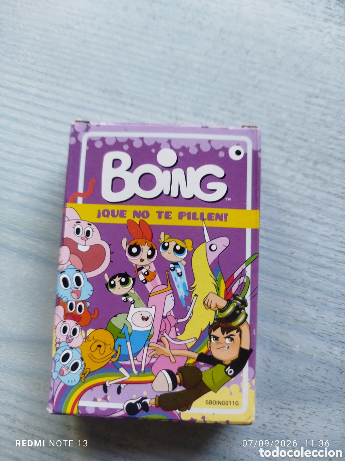 Barajas de cartas: Baraja juego infantil Boing.55 cartas + instrucciones