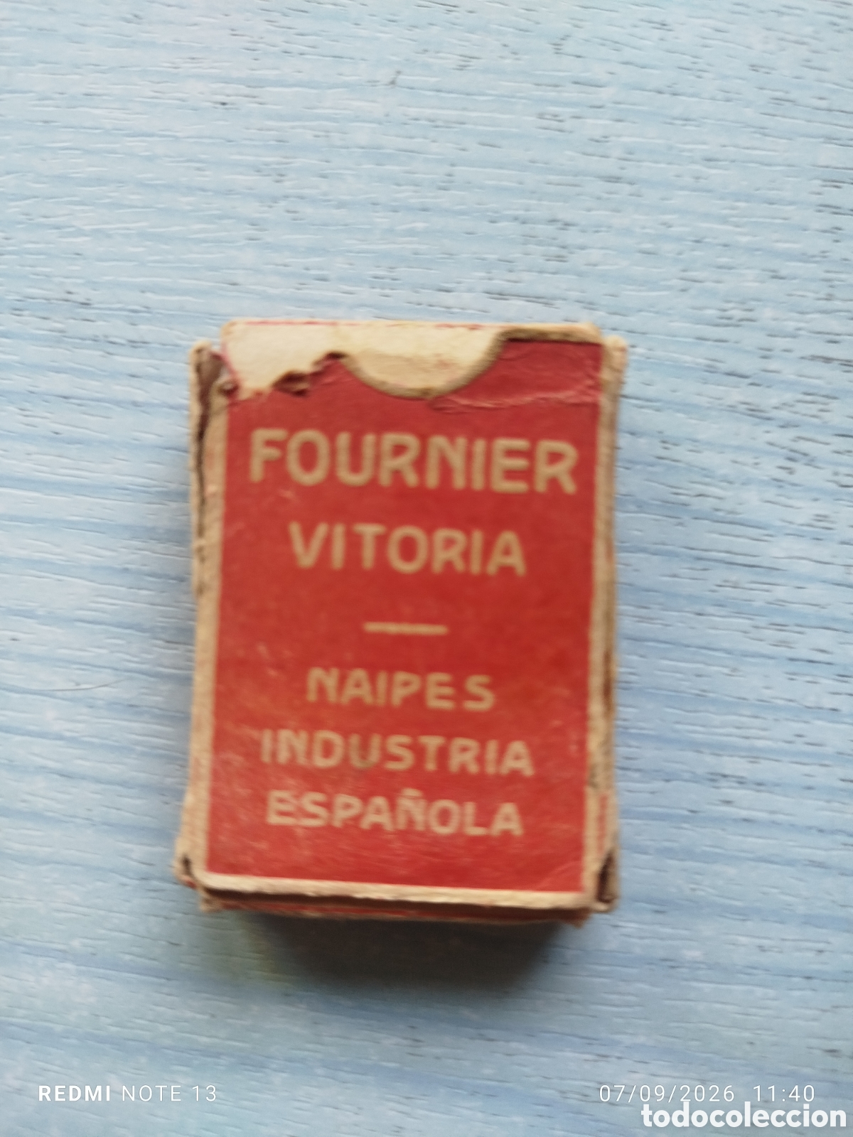 Barajas de cartas: Baraja fournier liliput