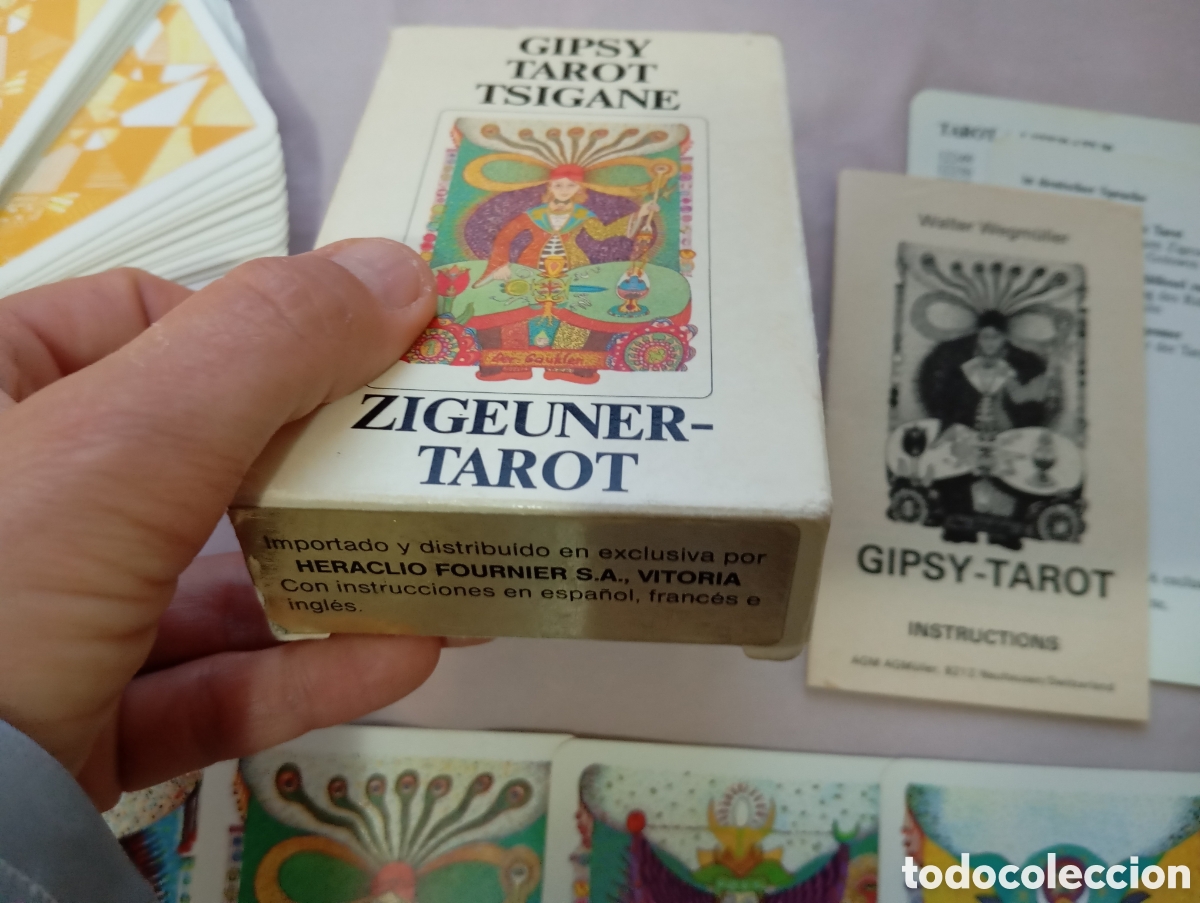 Barajas de cartas: Tzigane Tarot de Walter Wegmuller - Foto 3