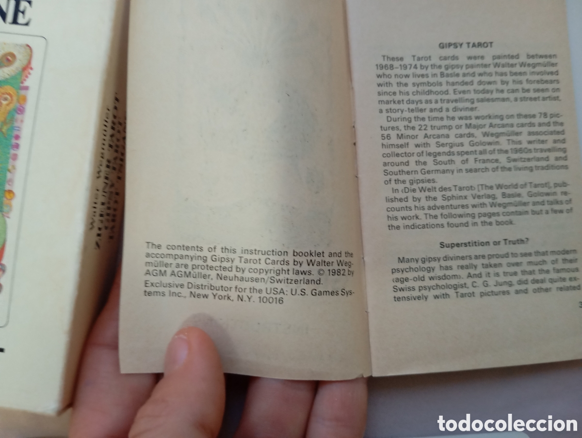 Barajas de cartas: Tzigane Tarot de Walter Wegmuller - Foto 6