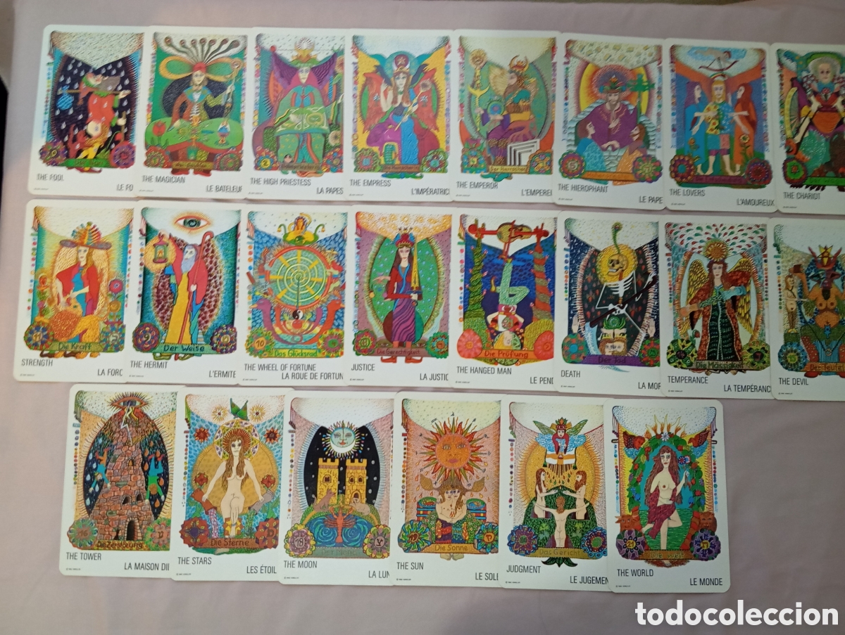Barajas de cartas: Tzigane Tarot de Walter Wegmuller - Foto 7