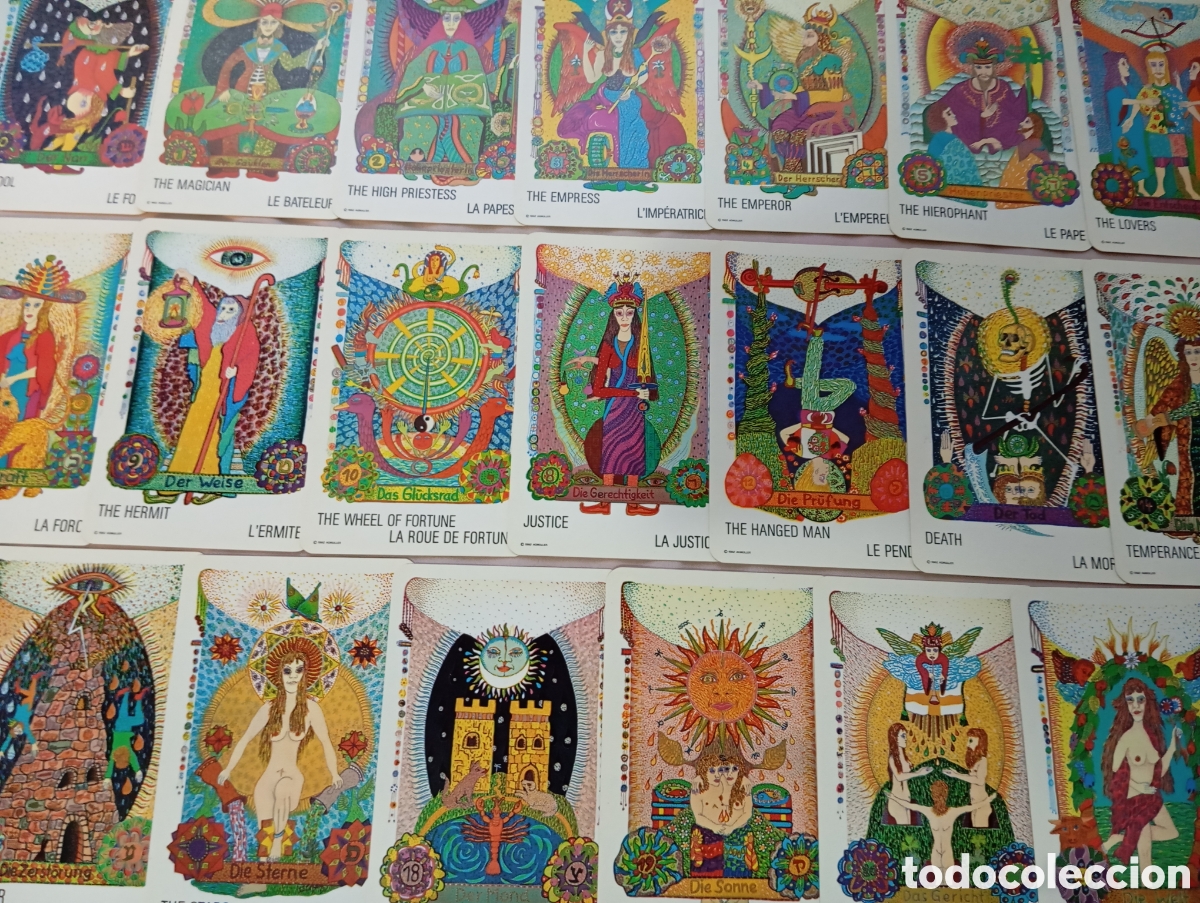 Barajas de cartas: Tzigane Tarot de Walter Wegmuller - Foto 8