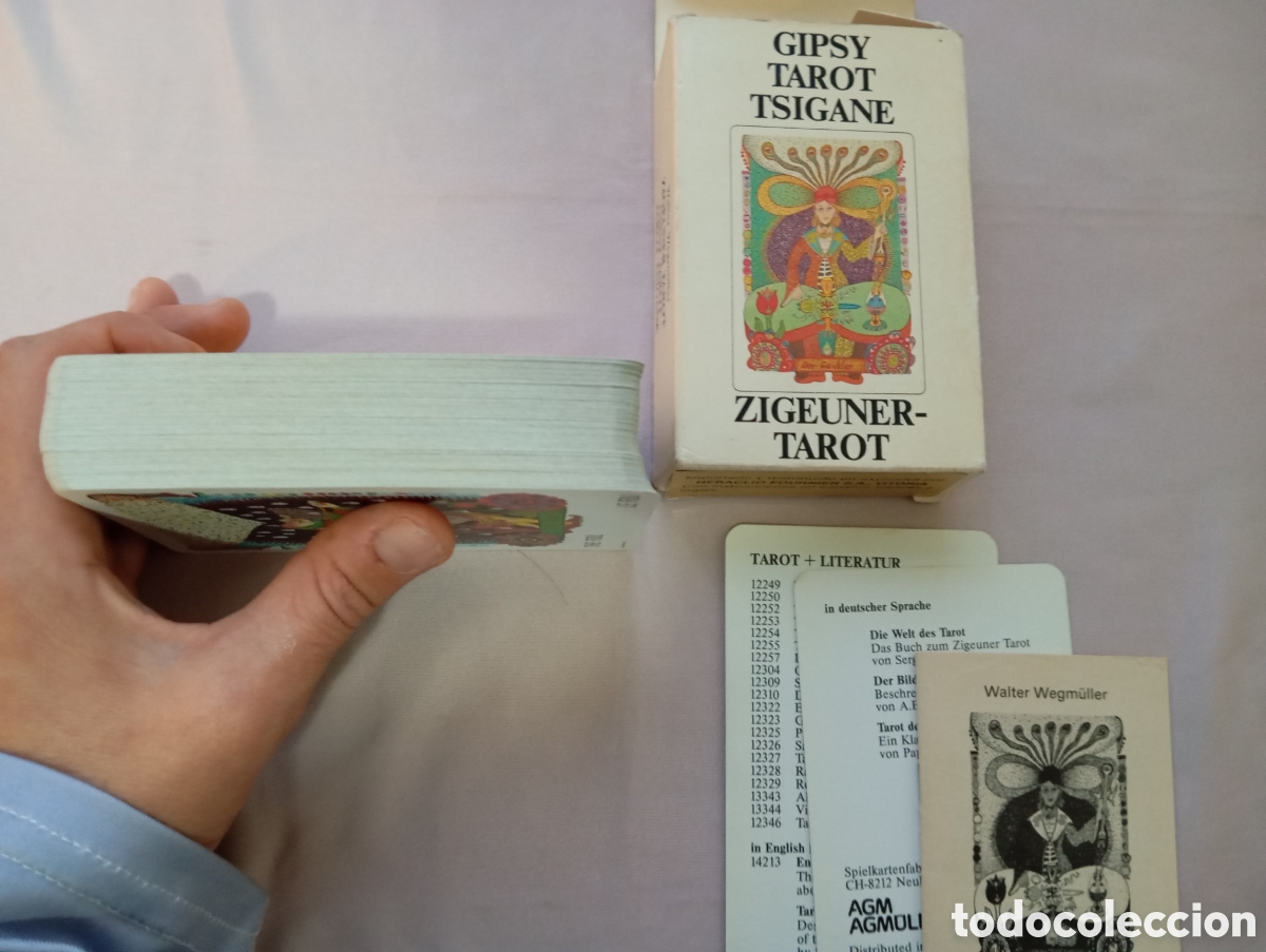 Barajas de cartas: Tzigane Tarot de Walter Wegmuller - Foto 12