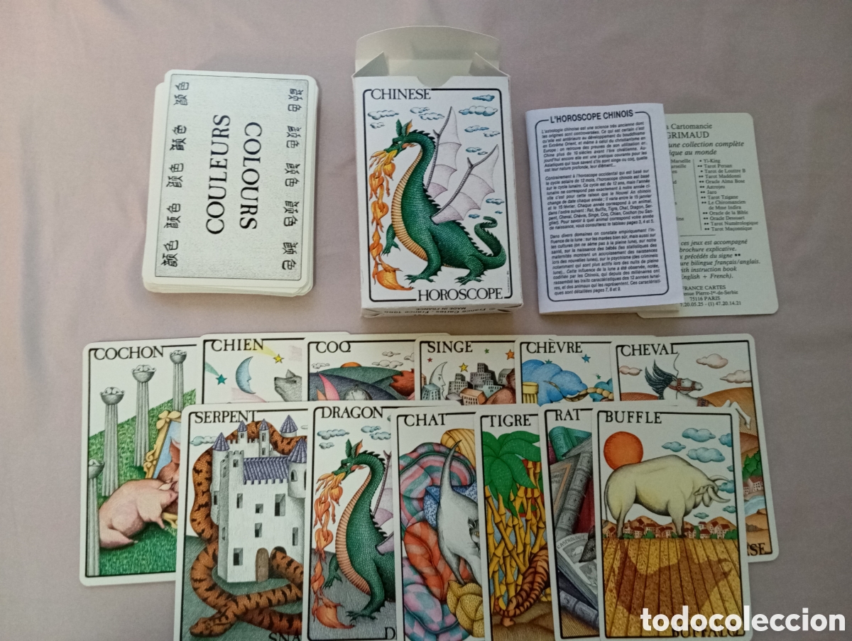 Barajas de cartas: Horoscope Chinois, Grimaud