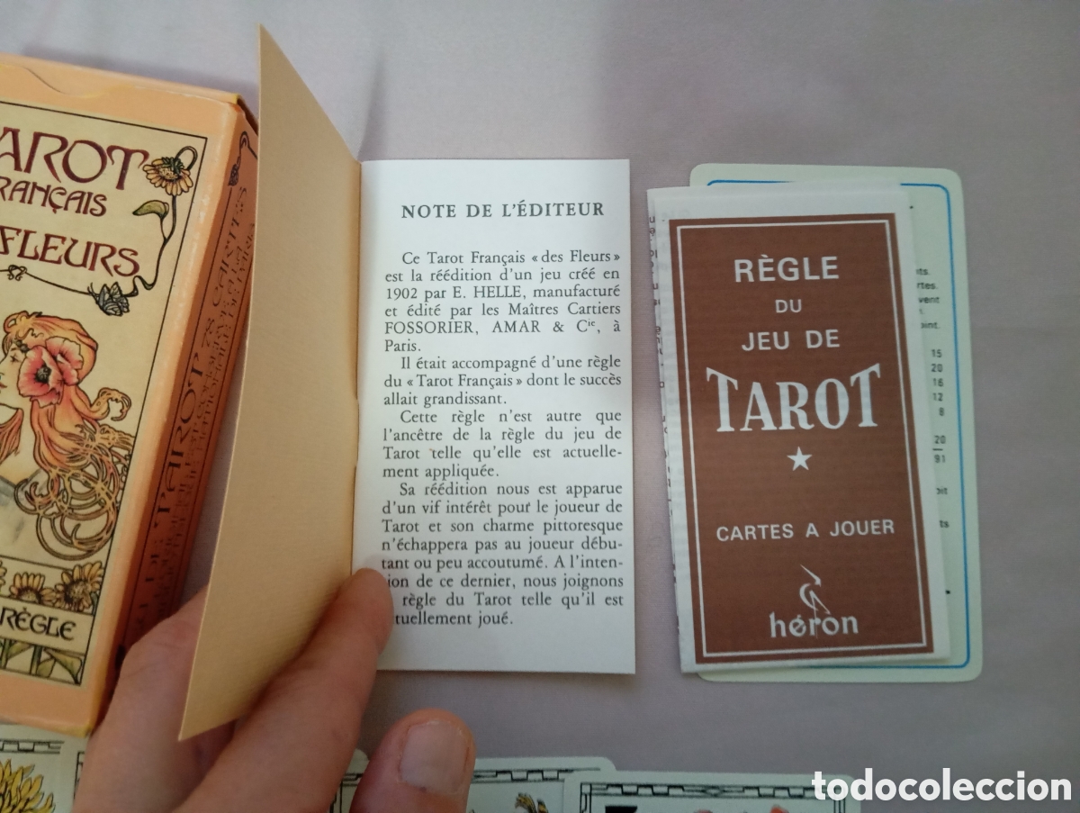 Barajas de cartas: Tarot fran&ccedil;ais des fleurs - Foto 3