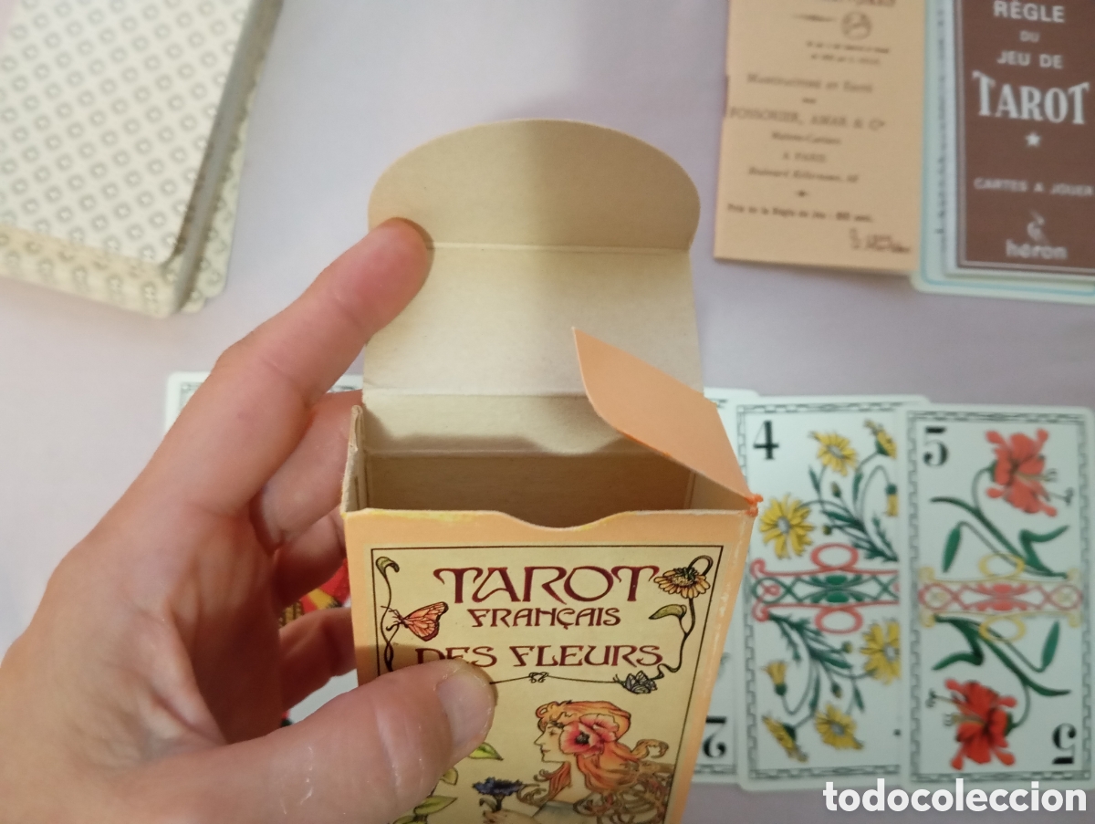 Barajas de cartas: Tarot fran&ccedil;ais des fleurs - Foto 4