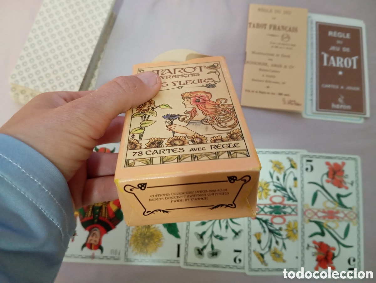 Barajas de cartas: Tarot fran&ccedil;ais des fleurs - Foto 5