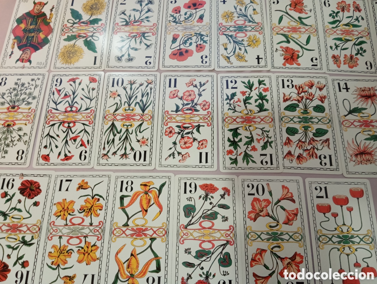 Barajas de cartas: Tarot fran&ccedil;ais des fleurs - Foto 8