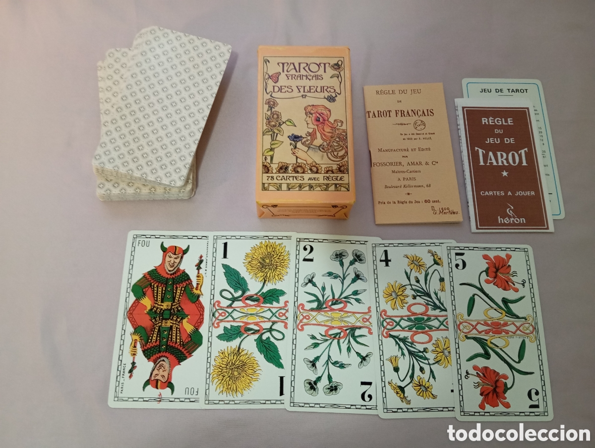 Barajas de cartas: Tarot fran&ccedil;ais des fleurs