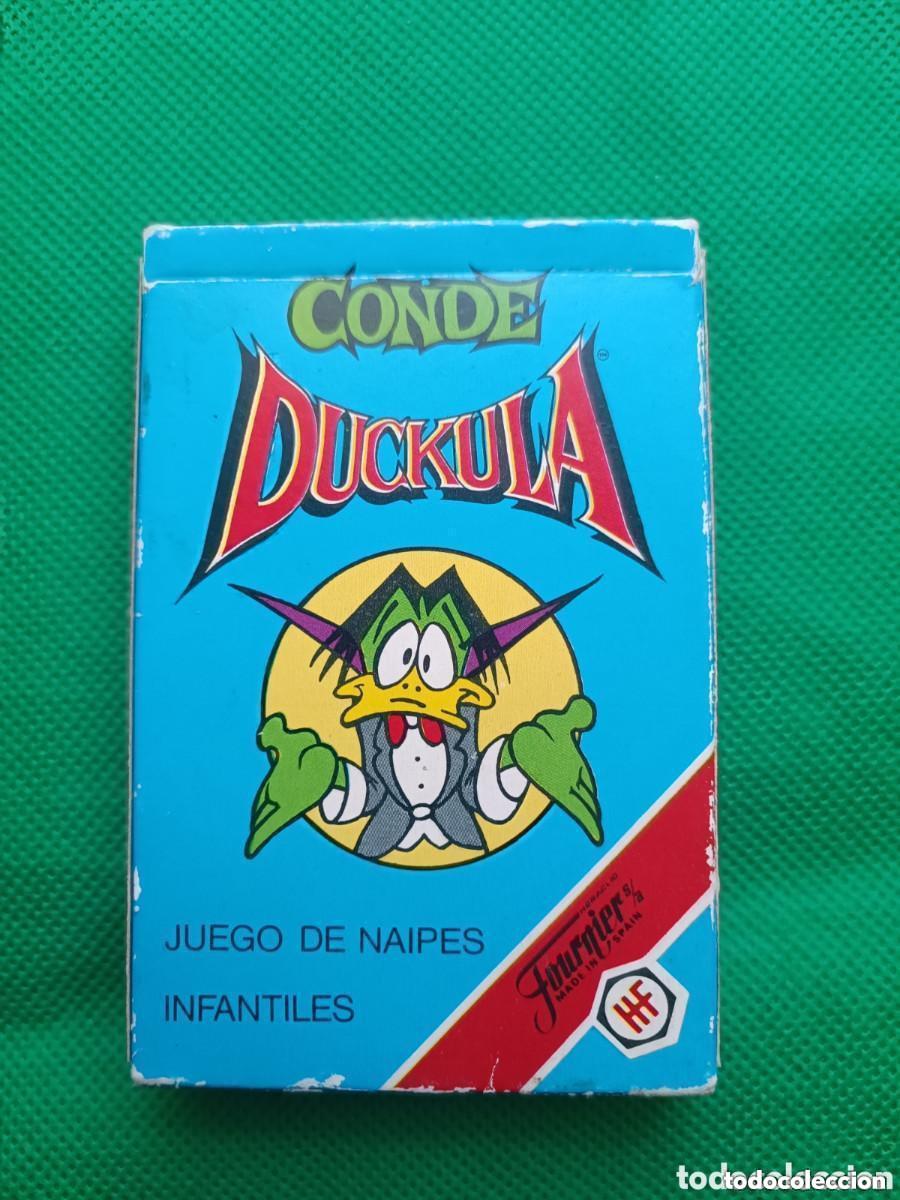 Barajas de cartas: Baraja cartas completa Conde Duckula Heraclio Fournier 1991