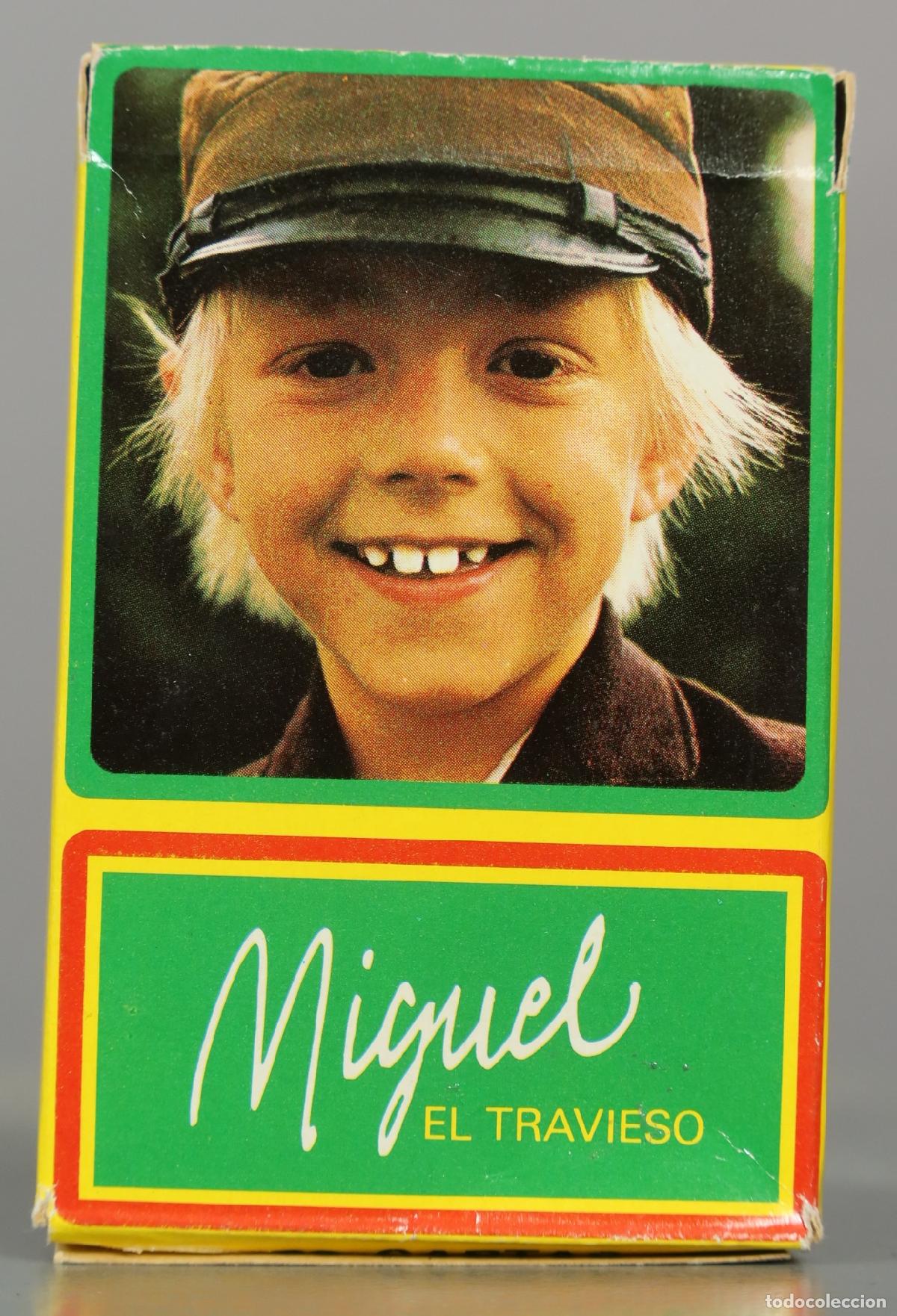 Barajas de cartas: BARAJA DE CARTAS Miguel el Travieso . Heraclio Fournier
