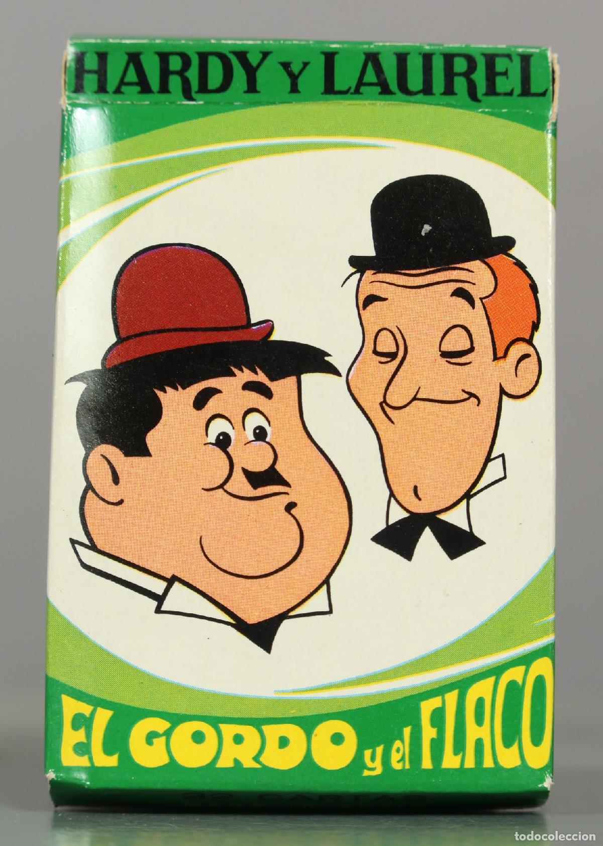Barajas de cartas: BARAJA. Fournier - Hardy y Laurel - El Gordo y el Flaco