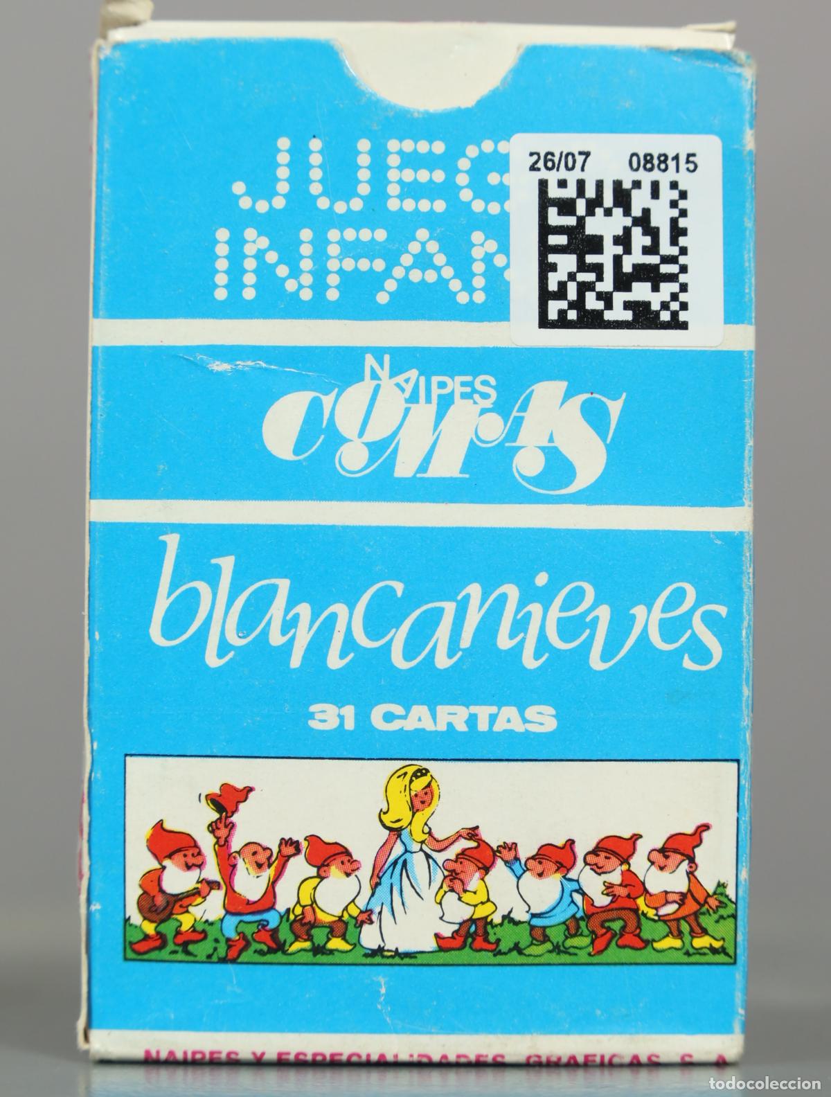 Barajas de cartas: BARAJA. Blancanieves - Naipes Comas - Foto 2