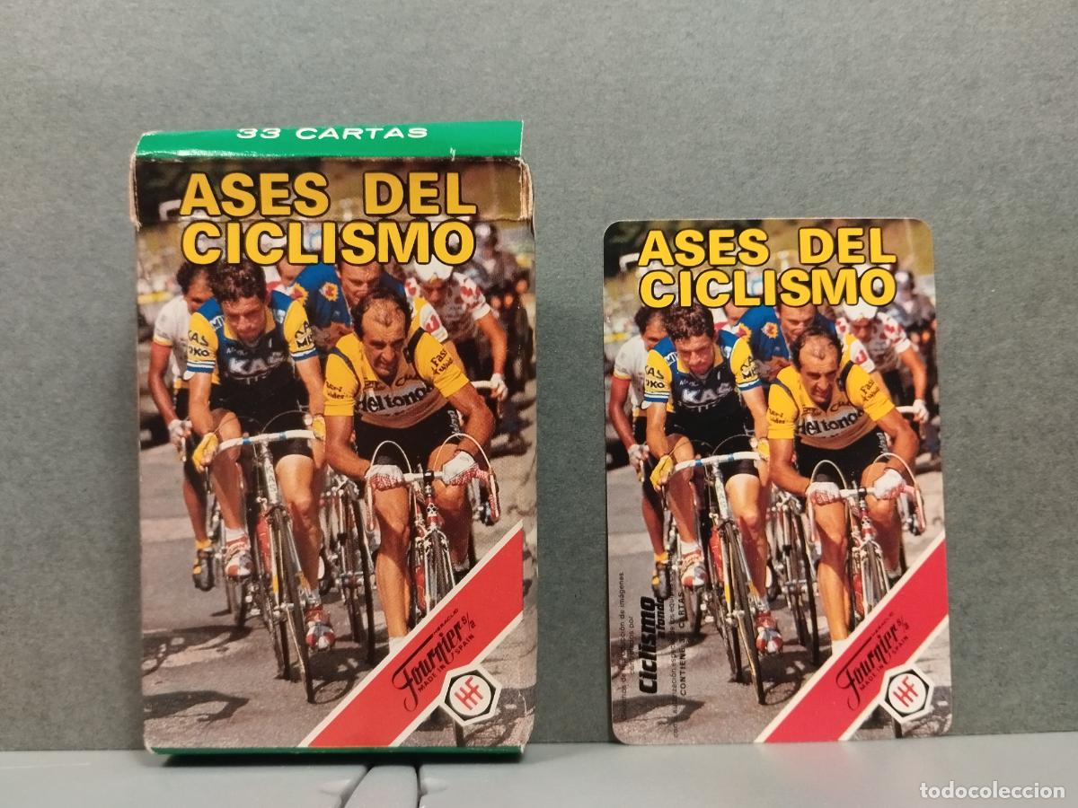 Mazzi di carte: BARAJA FOURNIER. ASES DEL CICLISMO. COMO NUEVA. VER FOTOS.
