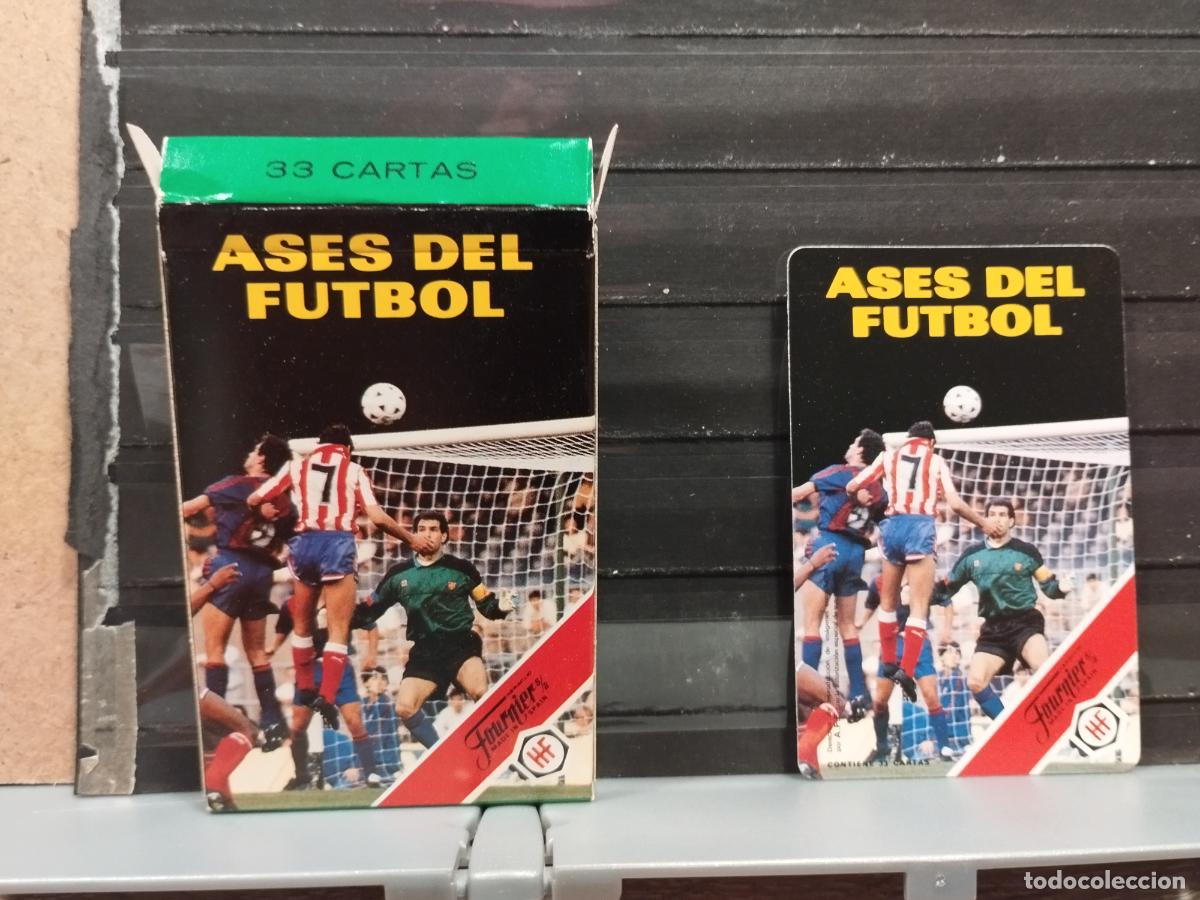 Jeux de cartes: BARAJA FOURNIER. ASES DEL FUTBOL. COMO NUEVA. VER FOTOS.