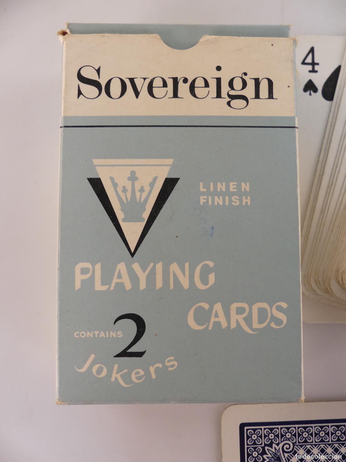 Barajas de cartas: BARAJA DE CARTAS SOVEREIGN - Foto 2