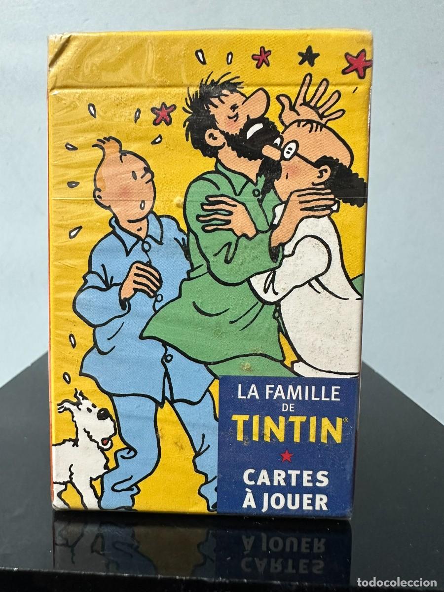 Barajas de cartas: TINTIN Juego de cartas La familia de Tintin 2010