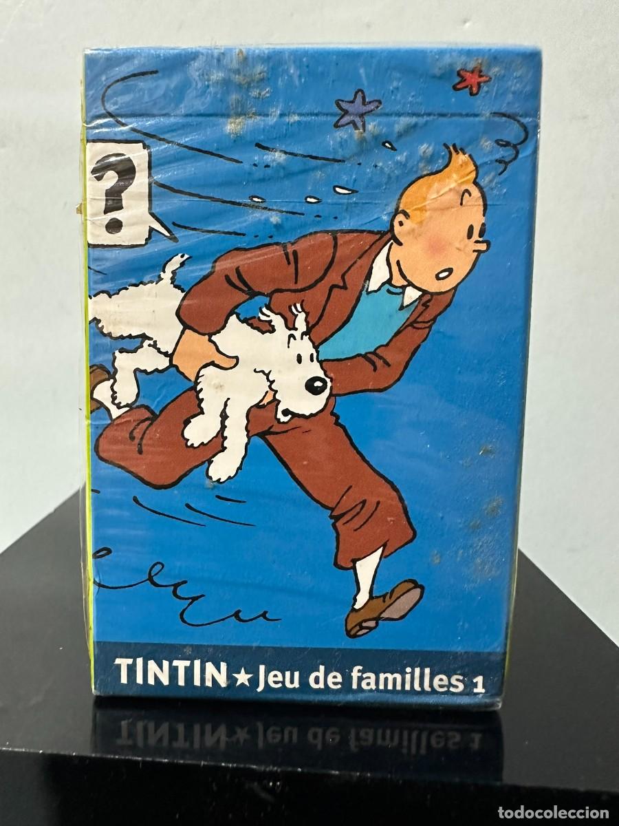 Barajas de cartas: TINTIN Juego de cartas Las familias 2010 precintada