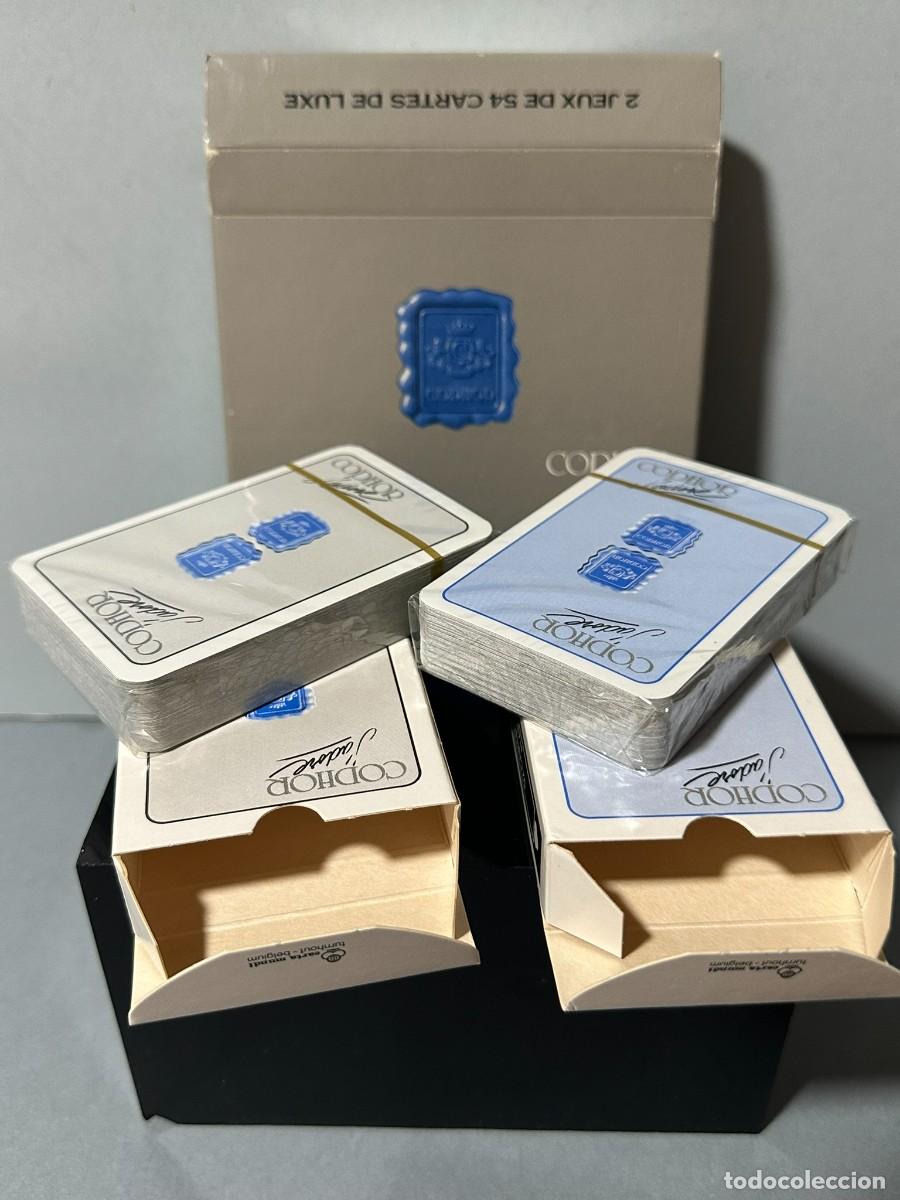Barajas de cartas: 2 juegos de 54 cartas CODHOR Jadore precintadas - Foto 4