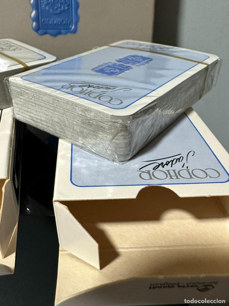 Barajas de cartas: 2 juegos de 54 cartas CODHOR Jadore precintadas - Foto 6