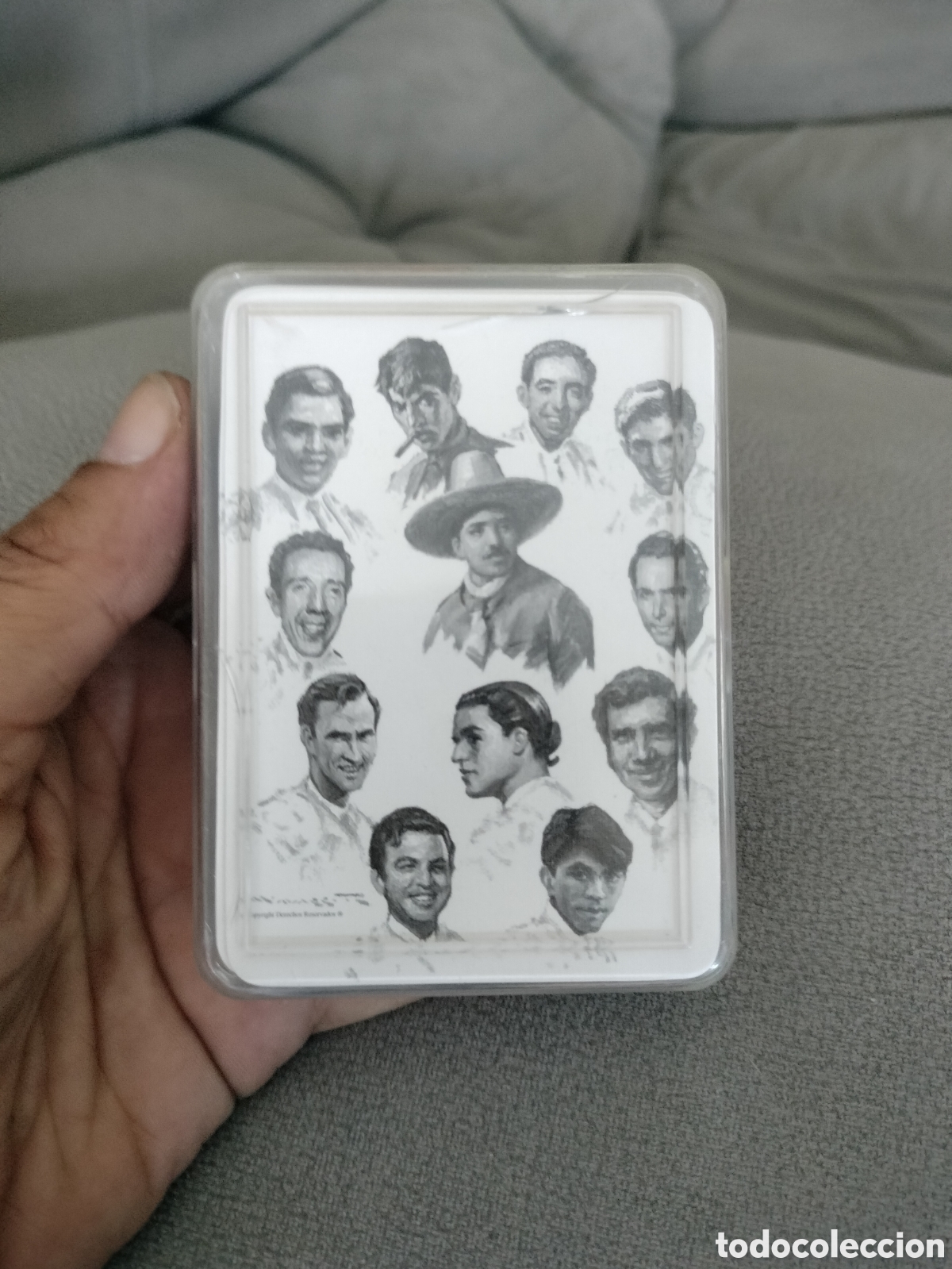 Barajas de cartas: Baraja cartas poker. Toreros Mexicanos