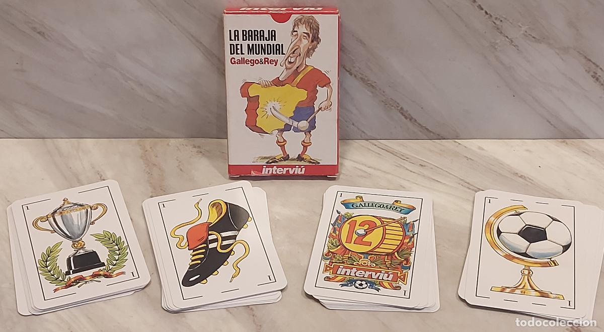Barajas de cartas: LA BARAJA DEL MUNDIAL &ndash; GALLEGO & REY | INTERVI&Uacute; | GRUPO ZETA | 40 CARTAS