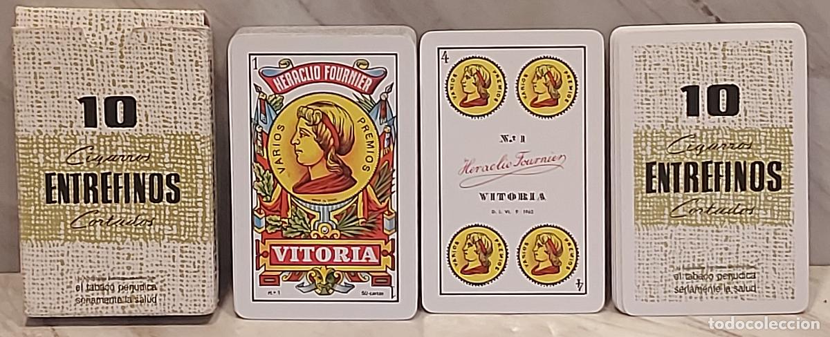 Barajas de cartas: BARAJA ESPA&Ntilde;OLA ENTREFINOS | HERACLIO FOURNIER | 50 CARTAS | PUBLICITARIA