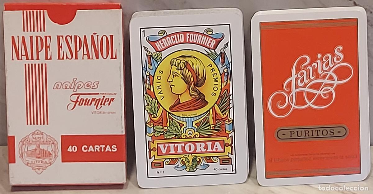 Barajas de cartas: BARAJA ESPA&Ntilde;OLA FARIAS PURITOS | HERACLIO FOURNIER | 40 CARTAS | NUEVA