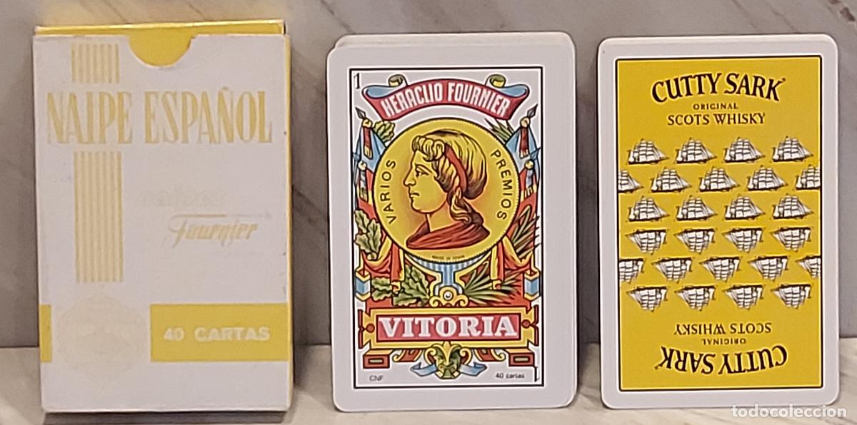 Barajas de cartas: BARAJA ESPA&Ntilde;OLA CUTTY SARK | HERACLIO FOURNIER | 40 CARTAS | NUEVA