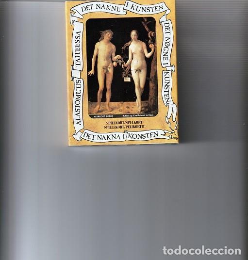 Jeux de cartes: BARAJA POKER EL DESNUDO EN EL ARTE