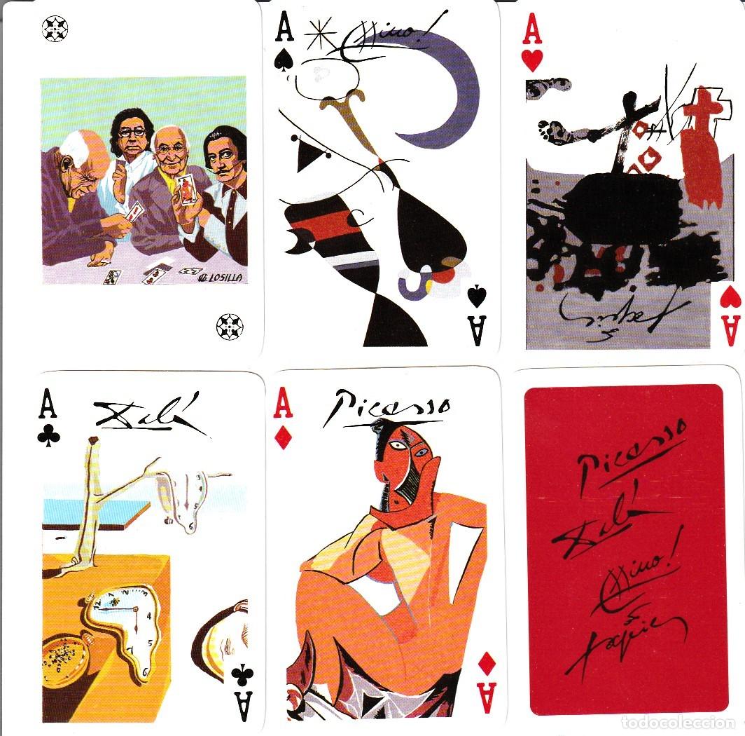 Barajas de cartas: BARAJA POKER ASES DE LA PINTURA