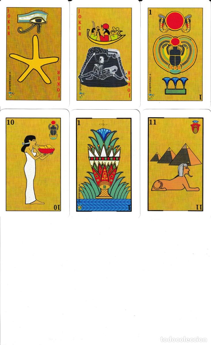 Barajas de cartas: BARAJA ESPA&Ntilde;OLA DE LOS FARAONES