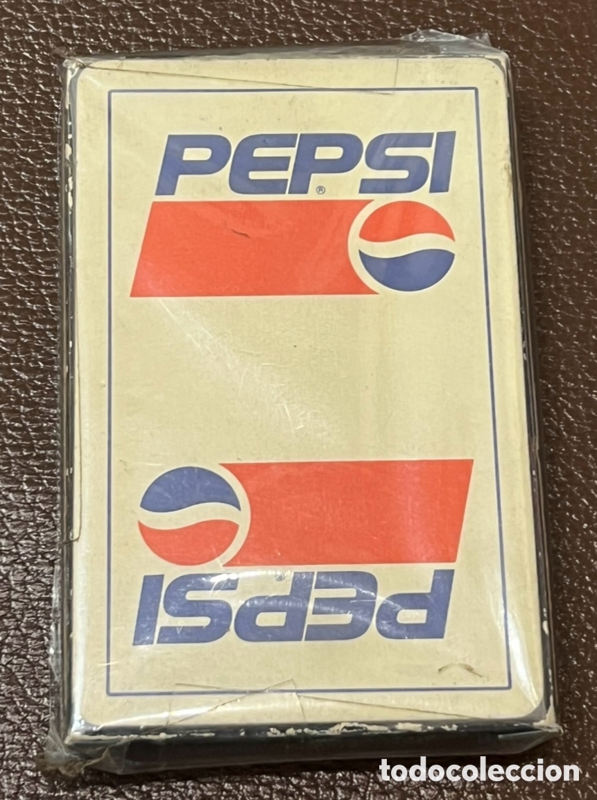 Barajas de cartas: Baraja Espa&ntilde;ola. Publicidad PEPSI. Fournier.