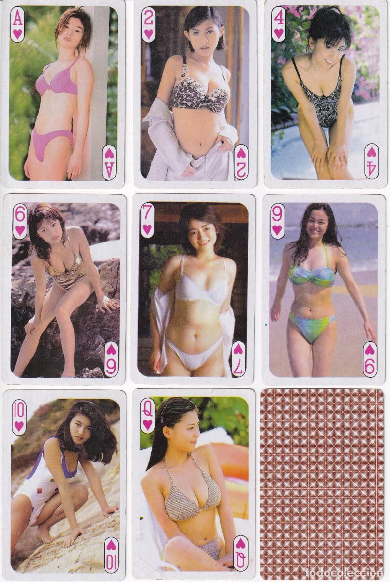 Jeux de cartes: BARAJA DE POKER CON IMAGENES DE CHICAS ASIATICAS
