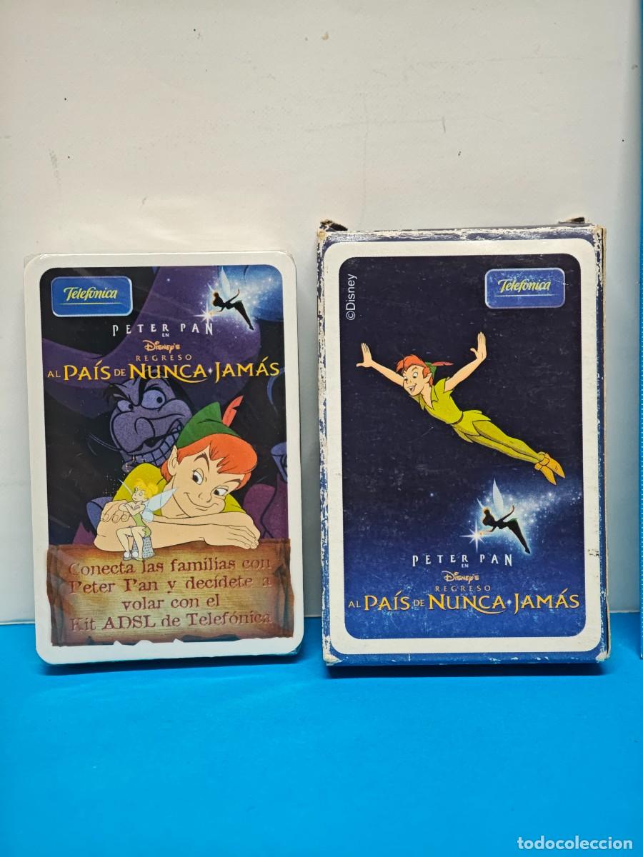 Barajas de cartas: BARAJA DE CARTAS TELEFONICA PETER PAN PRECINTADA