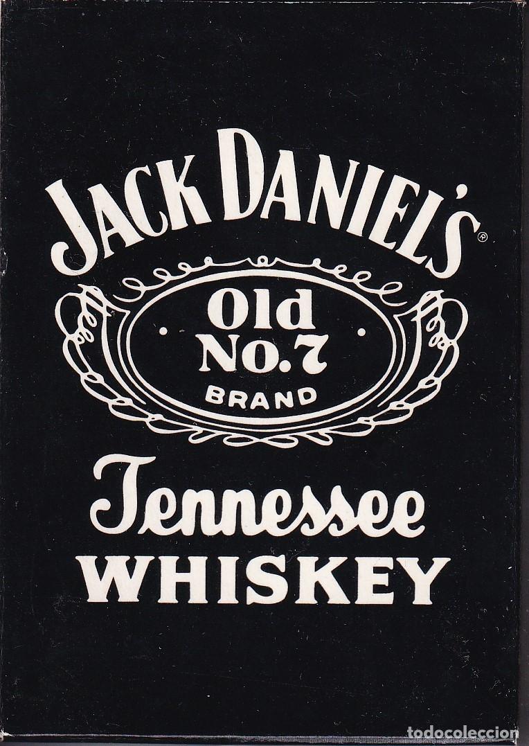 Jeux de cartes: BARAJA DE POKER CON PUBLICIDAD DE WHISKEY JACK DANIELS EN SU CAJA ORIGINAL