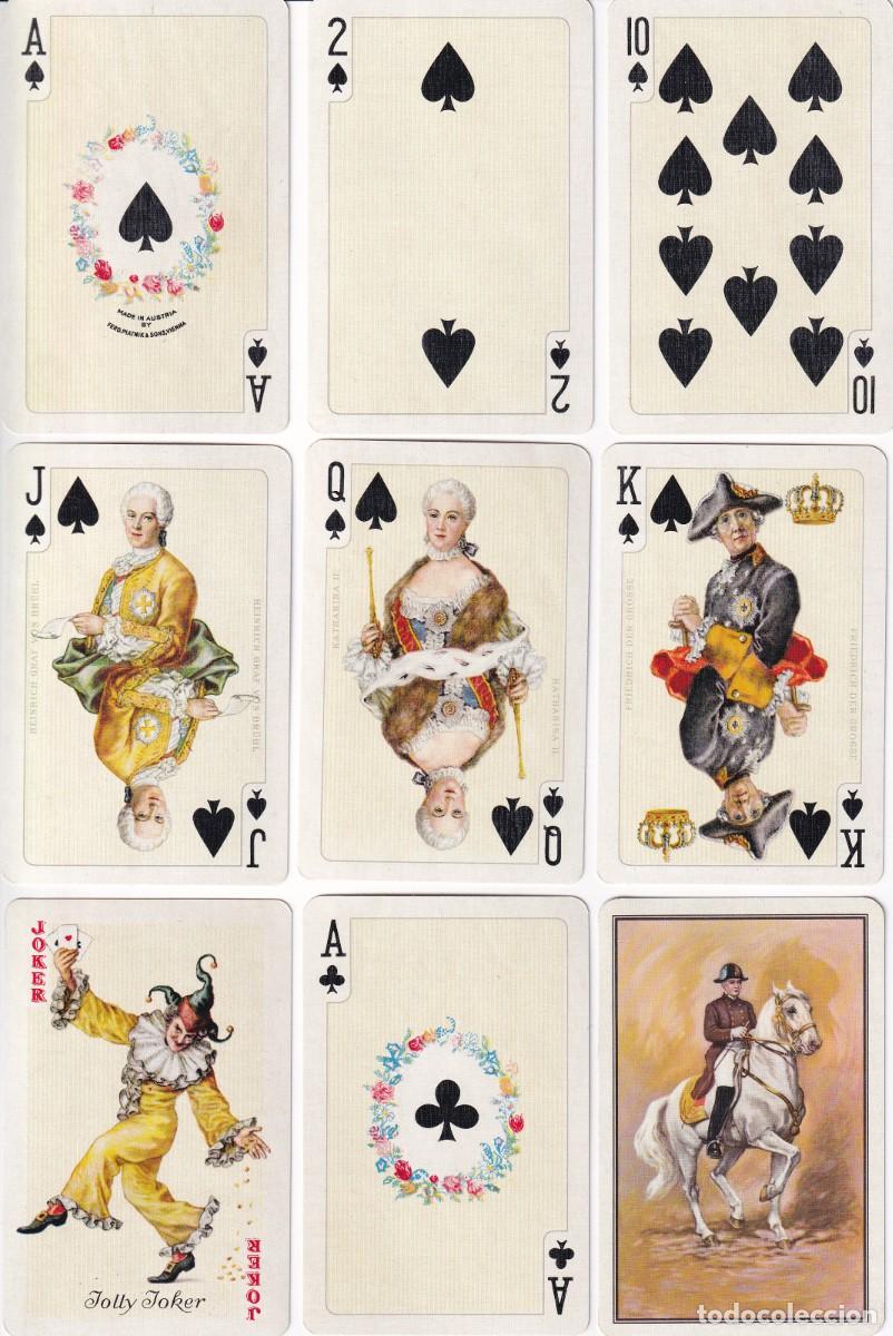 Barajas de cartas: BARAJA DE POKER DE AUSTRIA DE F. PIATNIK DEL A&Ntilde;O 1950 (NUEVA-MINT)