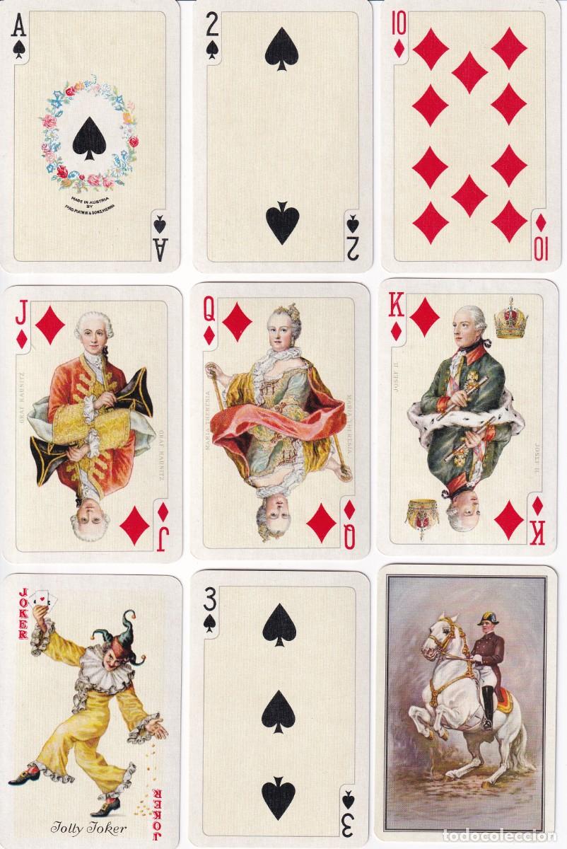 Barajas de cartas: BARAJA DE POKER DE AUSTRIA DE F. PIATNIK DEL A&Ntilde;O 1950 (NUEVA-MINT)