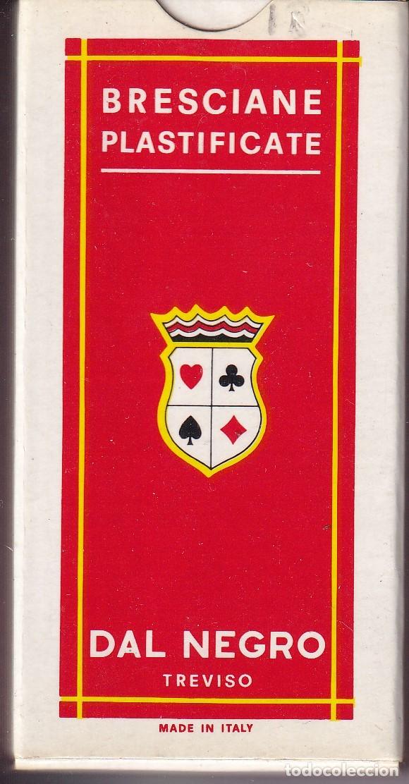 Barajas de cartas: BARAJA DE POKER DE ITALIA DAL NEGRO DE TREVISO - PLASTIFICATE TELATE N&ordm; 89