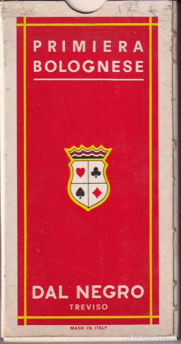 Barajas de cartas: BARAJA DE POKER DE ITALIA DAL NEGRO DE TREVISO - PRIMIERA BOLOGNESE N&ordm; 89